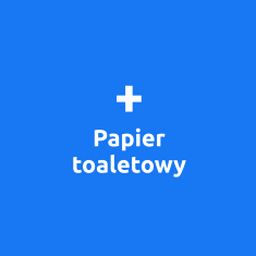 + Papier toaletowy