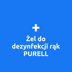 + Żel do dezynfekcji rąk PURELL