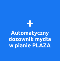+ Automatyczny dozownik mydła w pianie PLAZA