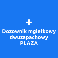 + Dozownik mgiełkowy  dwuzapachowy PLAZA