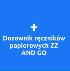 + Dozownik ręczników papierowych ZZ AND GO