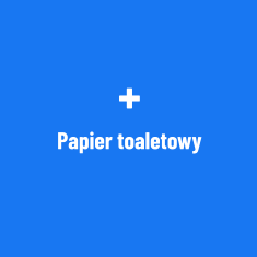+ Papier toaletowy