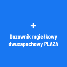 + Dozownik mgiełkowy  dwuzapachowy PLAZA
