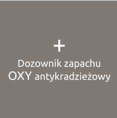+ Dozownik zapachu OXY antykradzieżowy
