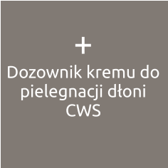 + Dozownik kremu do pielegnacji dłoni CWS