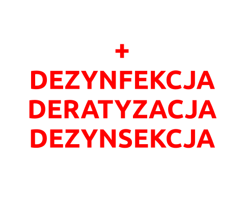 + DEZYNFEKCJA DERATYZACJA DEZYNSEKCJA