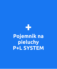 + Pojemnik na pieluchy  P+L SYSTEM