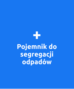 + Pojemnik do segregacji odpadów