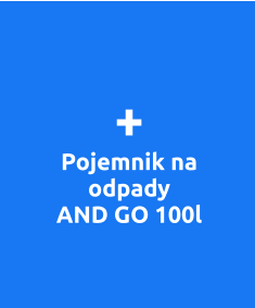 + Pojemnik na odpady  AND GO 100l